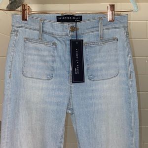 Veronica Beard high rise skinny flare jean!